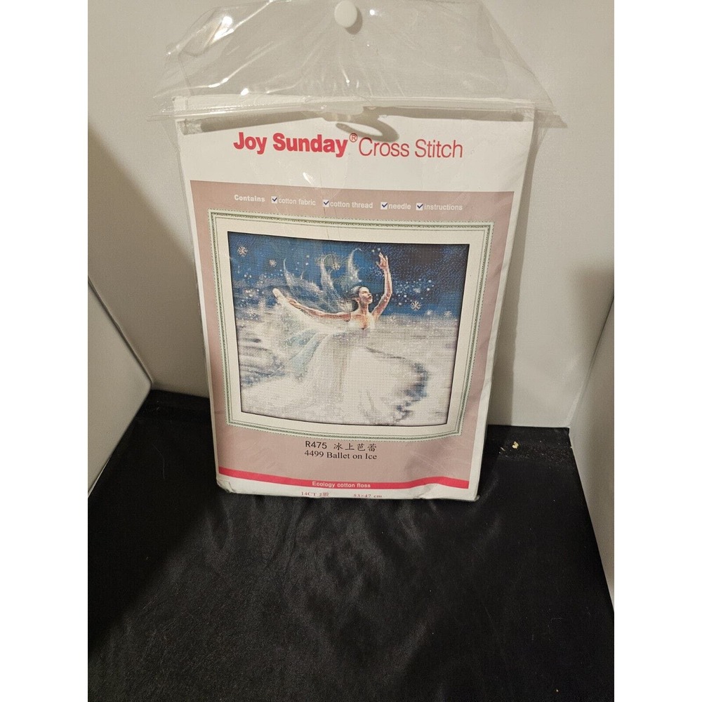 Joy Sunday Cross Stitch Kit Ballet On Ice